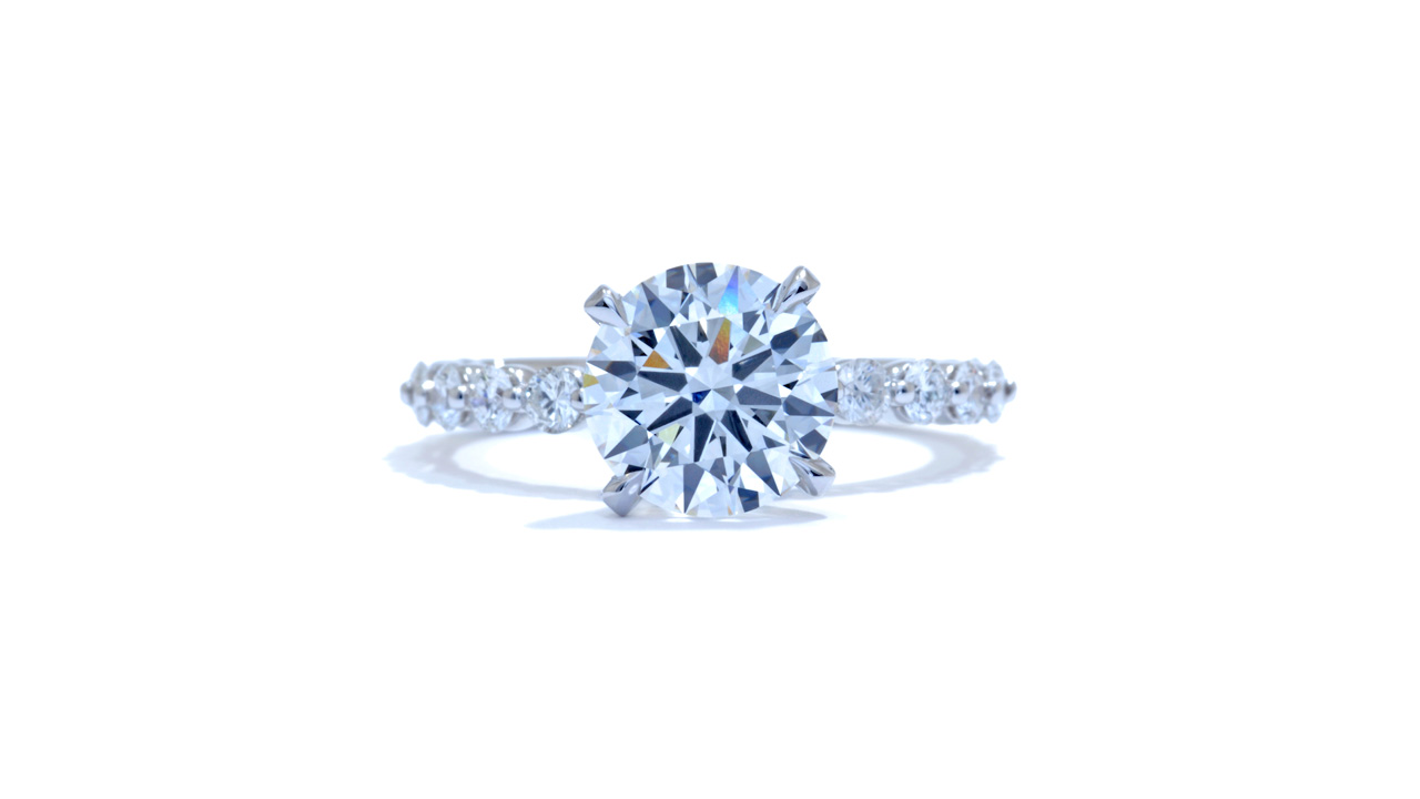 jb1807_lgd2138 - Floating Diamond Band Engagement Ring at Ascot Diamonds