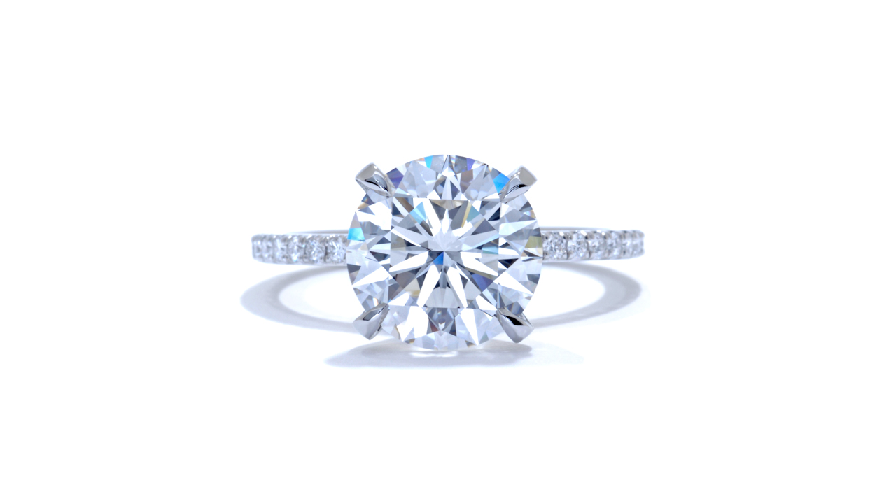 jb2160_d5328 - Modern 3 carat Solitaire Engagement Ring at Ascot Diamonds