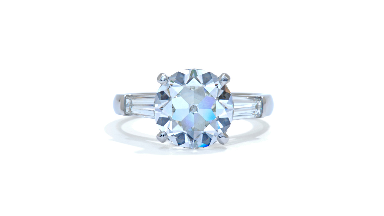 jb3149_lgdp1162 - Old Euro Diamond Engagement Ring at Ascot Diamonds