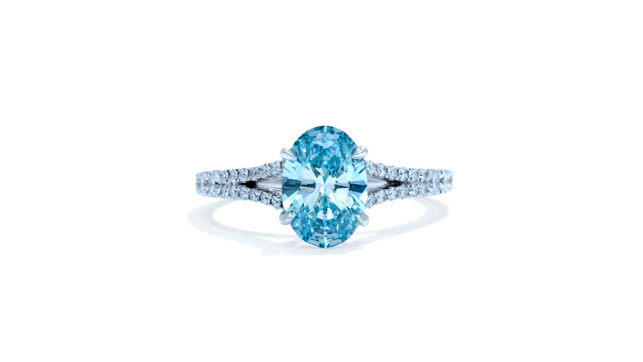 jb3969_lgdp1523 - Split Band Diamond Engagement Ring at Ascot Diamonds