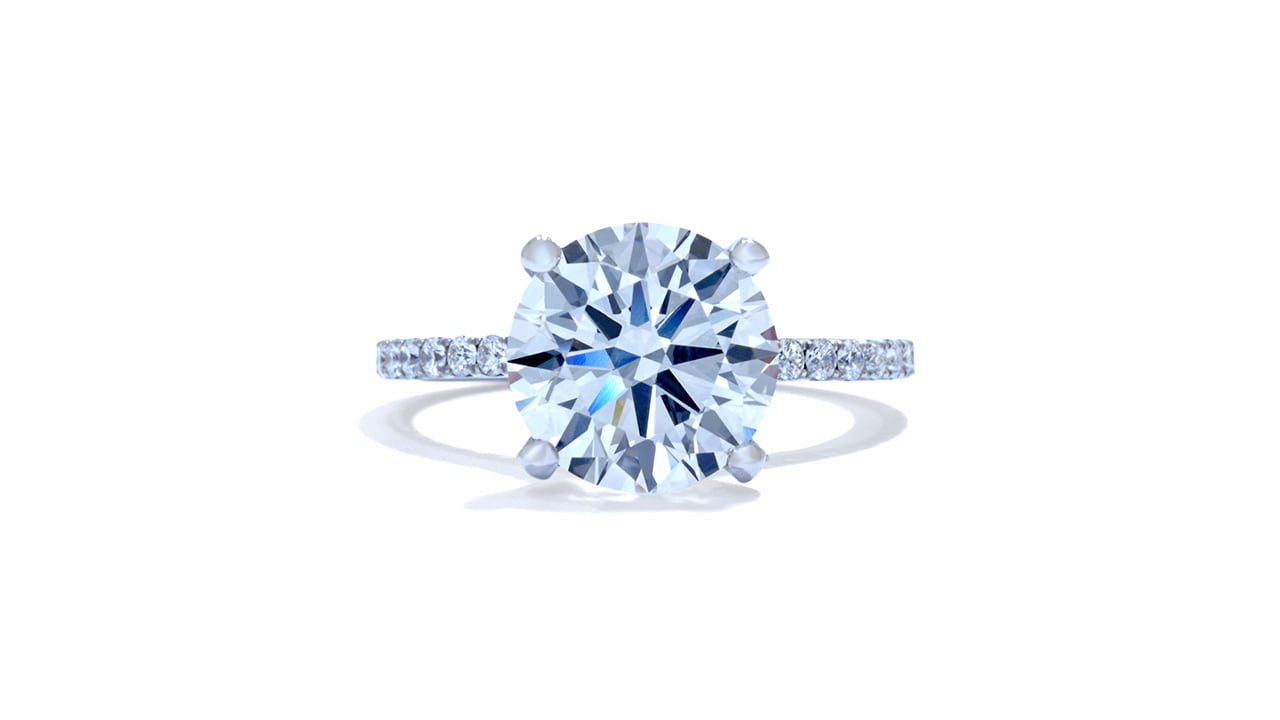 jb4263_lgdp2519 - 3 ct. Lab Grown Solitaire Diamond Ring at Ascot Diamonds