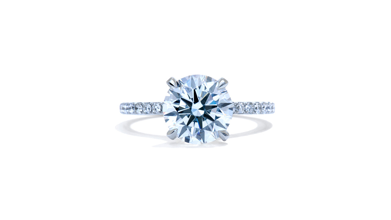 jb4265_lgd2860 - 2.6ct Round Cut Solitaire Engagement Ring at Ascot Diamonds