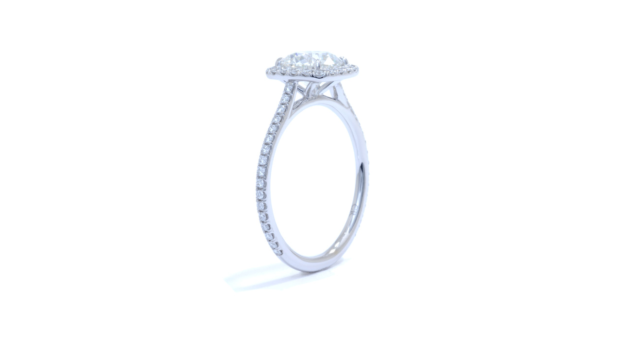 jb4370_d5739 - 1.20 ct. Diamond Halo Engagement Ring at Ascot Diamonds