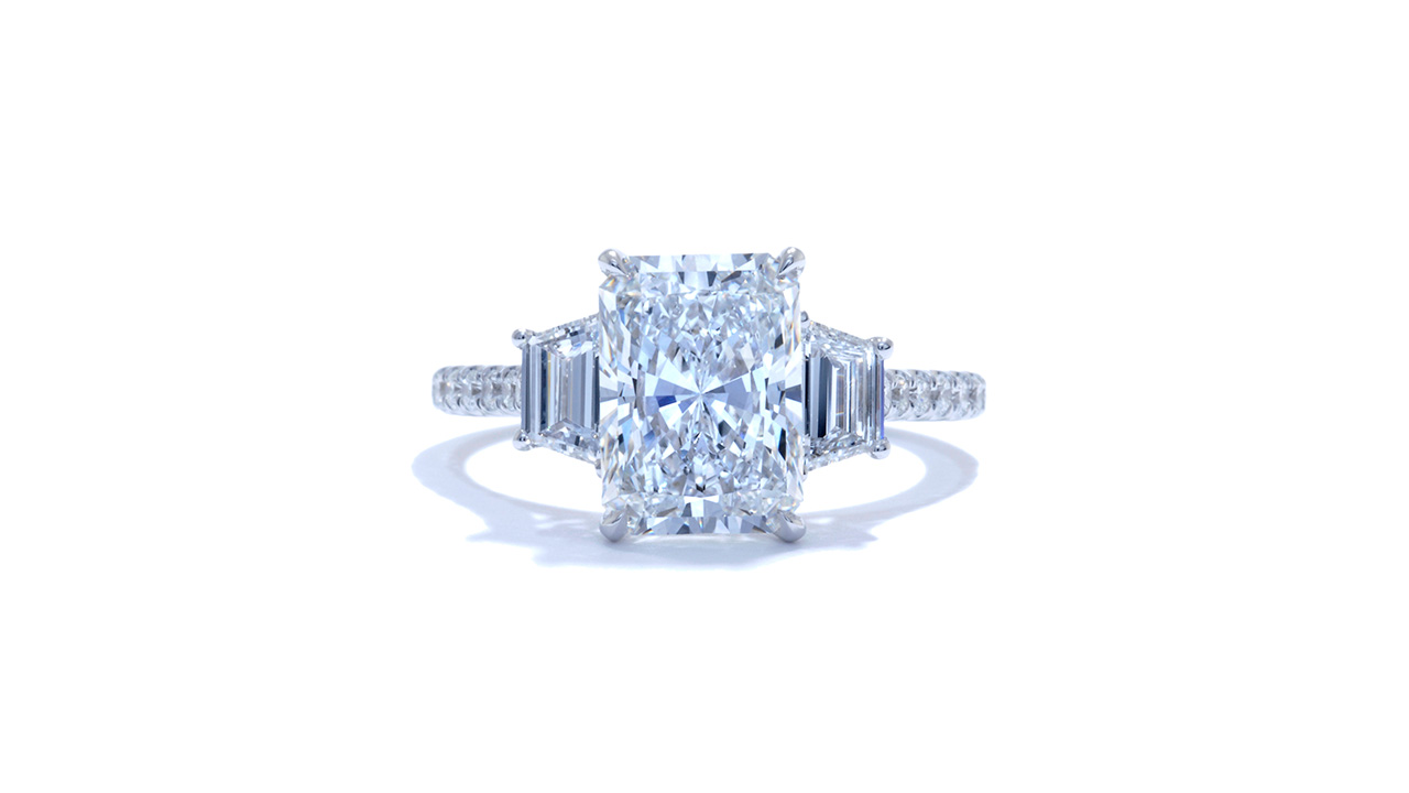 jb4394_lgdp2326 - Radiant Cut | Three Stone Engagement Ring at Ascot Diamonds