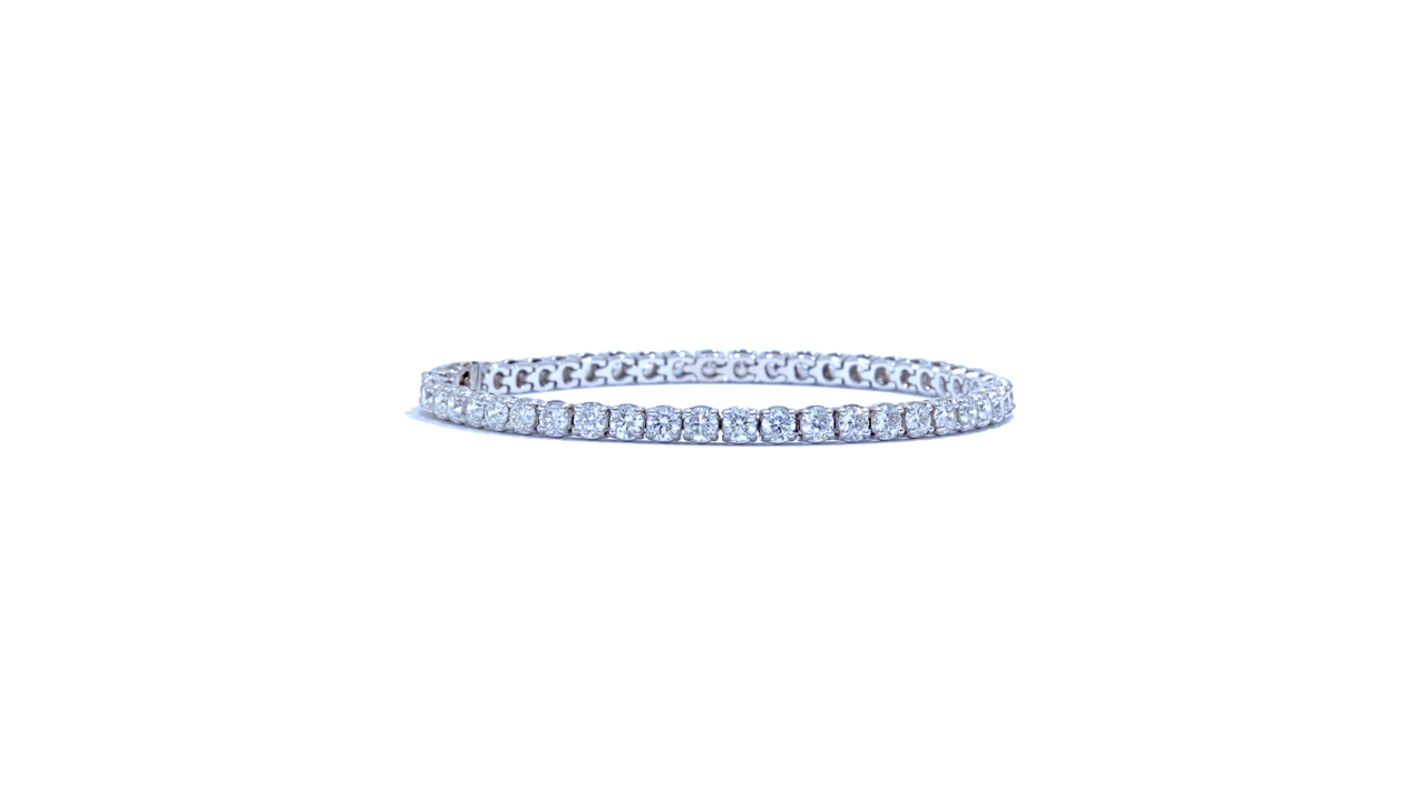 jb4845 - 7 carat Diamond Tennis Bracelet at Ascot Diamonds