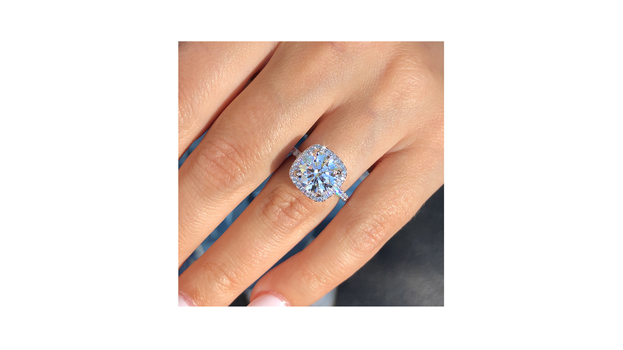 jb4876_lgdp4103 - 3 ct. Halo Style Engagement Ring at Ascot Diamonds