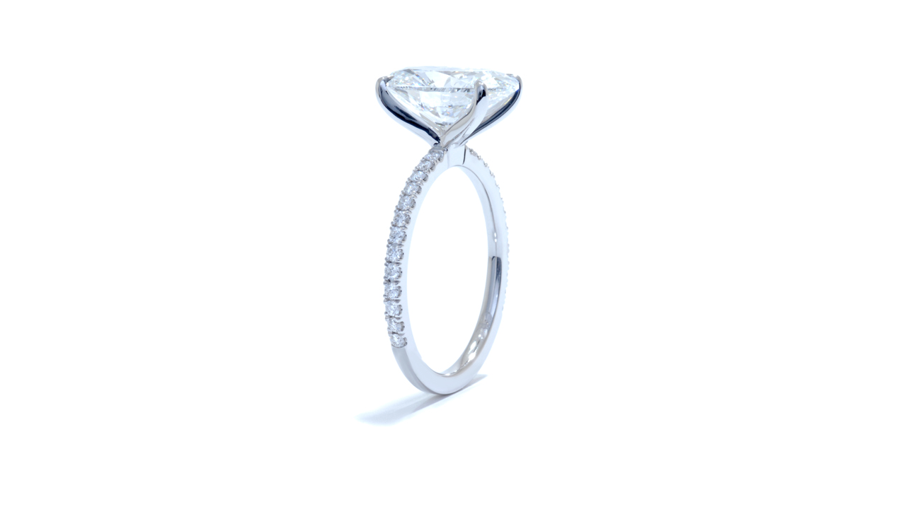 jb4967_lgd2528 - 4 carat Oval Diamond Engagement Ring at Ascot Diamonds