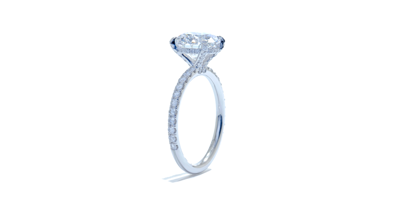 jb5159_lgd1441 - 2.50ct Lab Grown Round Diamond Engagement Ring at Ascot Diamonds