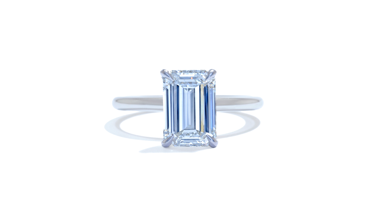 jb5221_d6846 - Emerald Cut Engagement Ring | 2.50 ct. at Ascot Diamonds