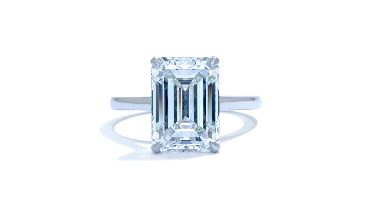 jb5230_lgdp2643 - 4.8 Carat Emerald Cut Diamond Ring at Ascot Diamonds