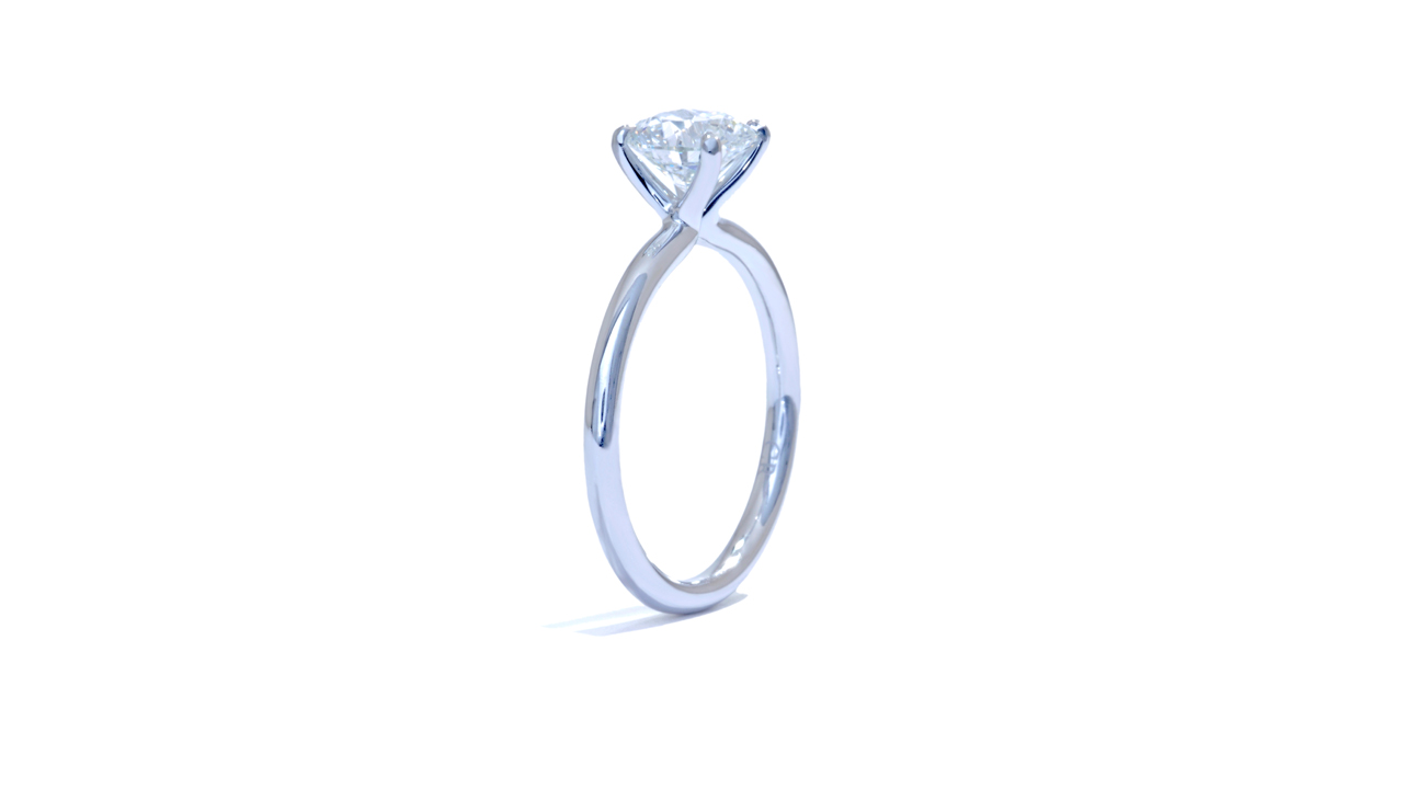 Round Cut Lab Grown Diamond Ring Ascot Diamonds