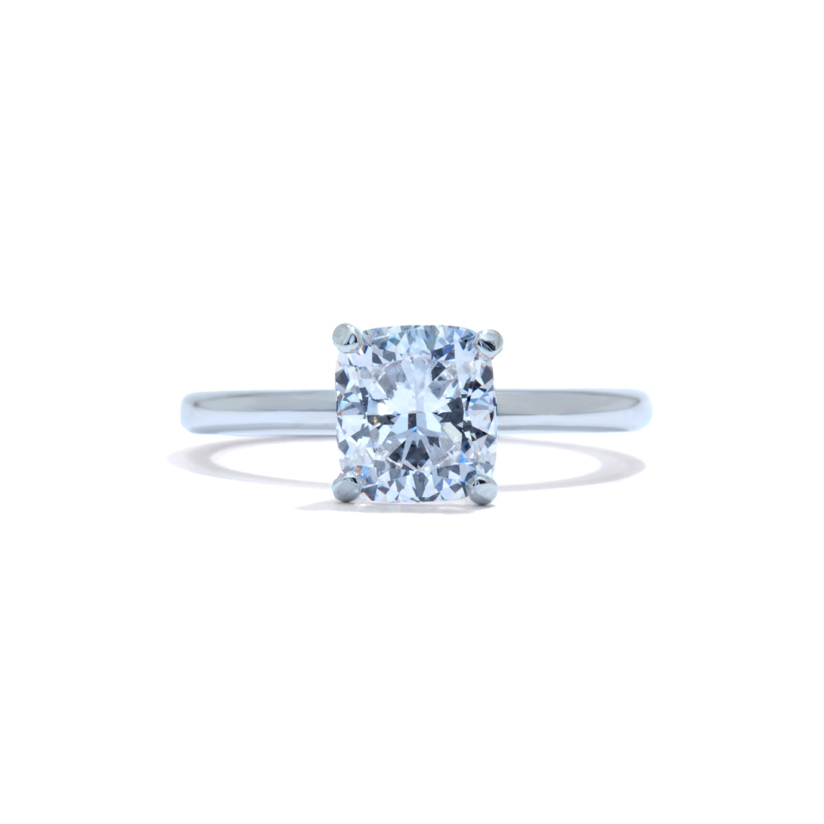 DE BEERS GIA Diamond Engagement Ring 1.33Ct Round Brilliant VS1/H