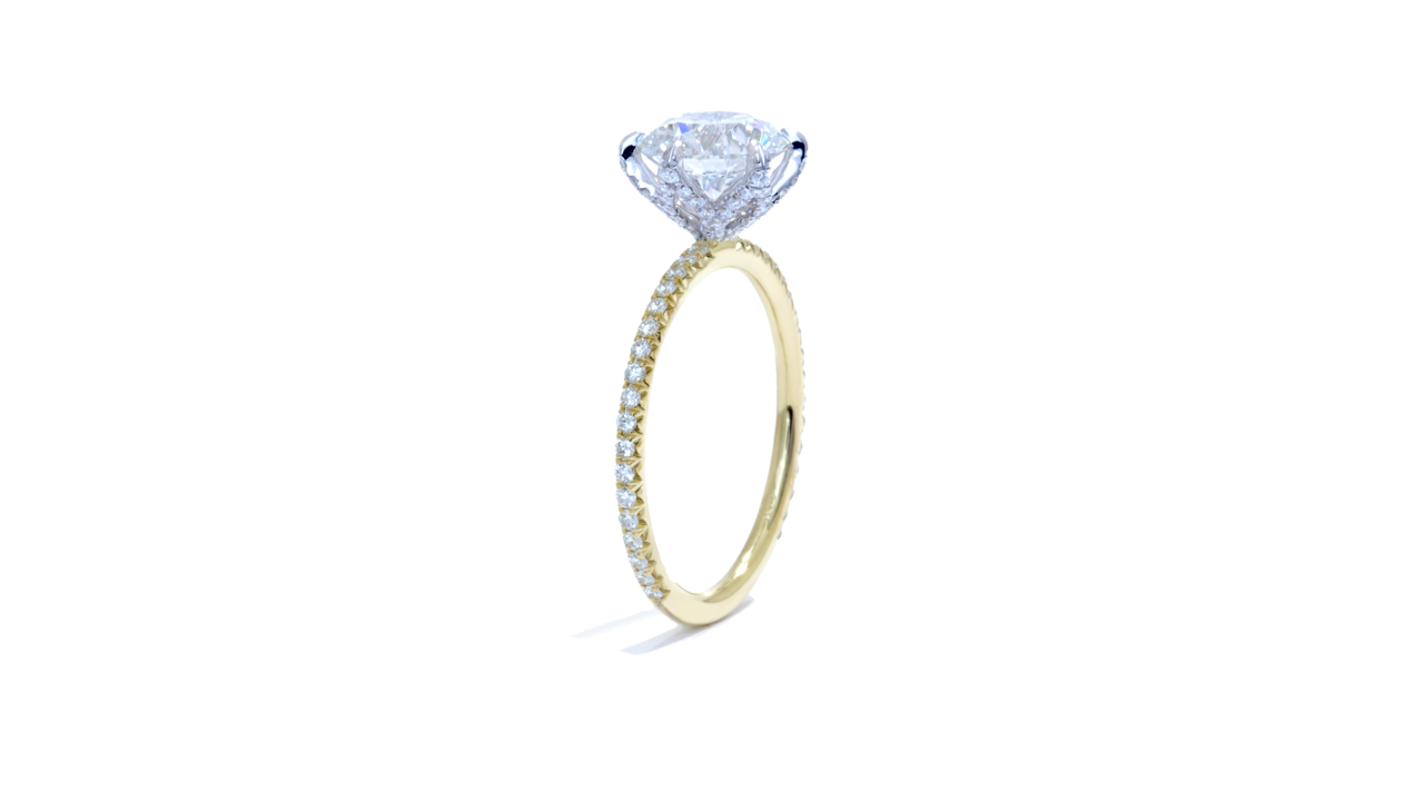 jb5481_lgd1502 - Lab Grown Round Diamond Ring at Ascot Diamonds