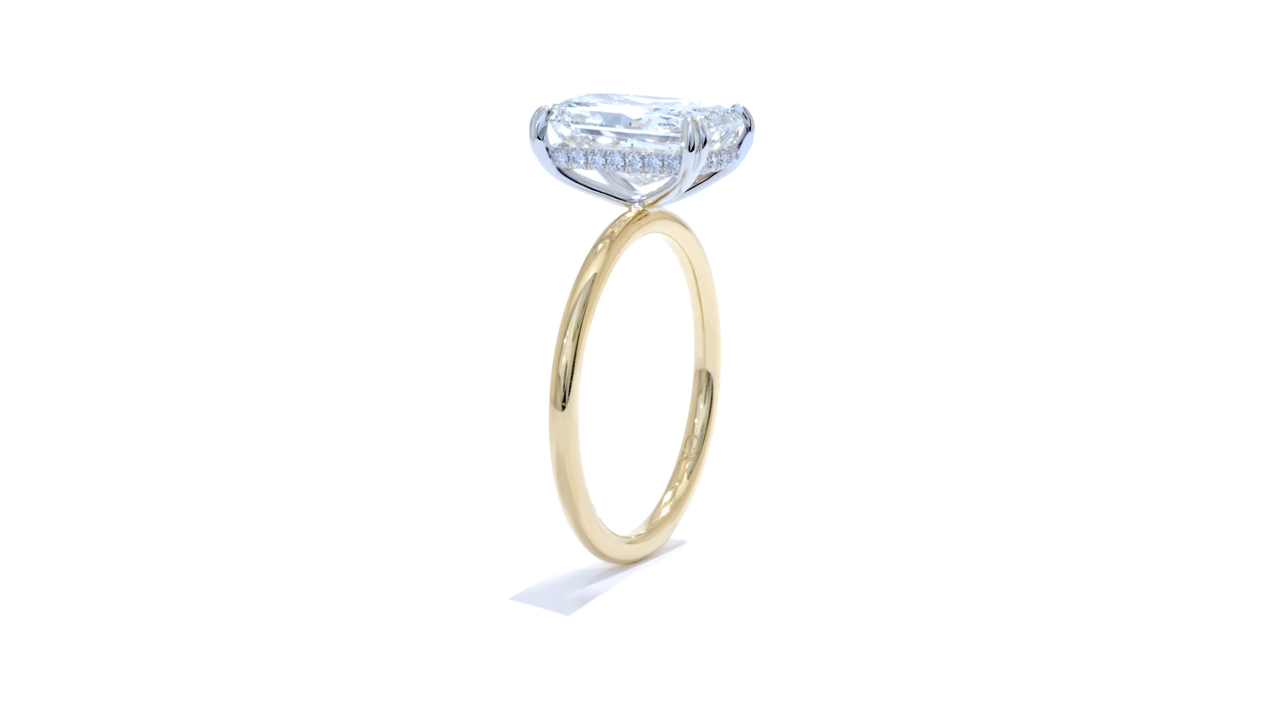 jb5571_d6693 - 3 carat Radiant Cut Engagement Ring at Ascot Diamonds