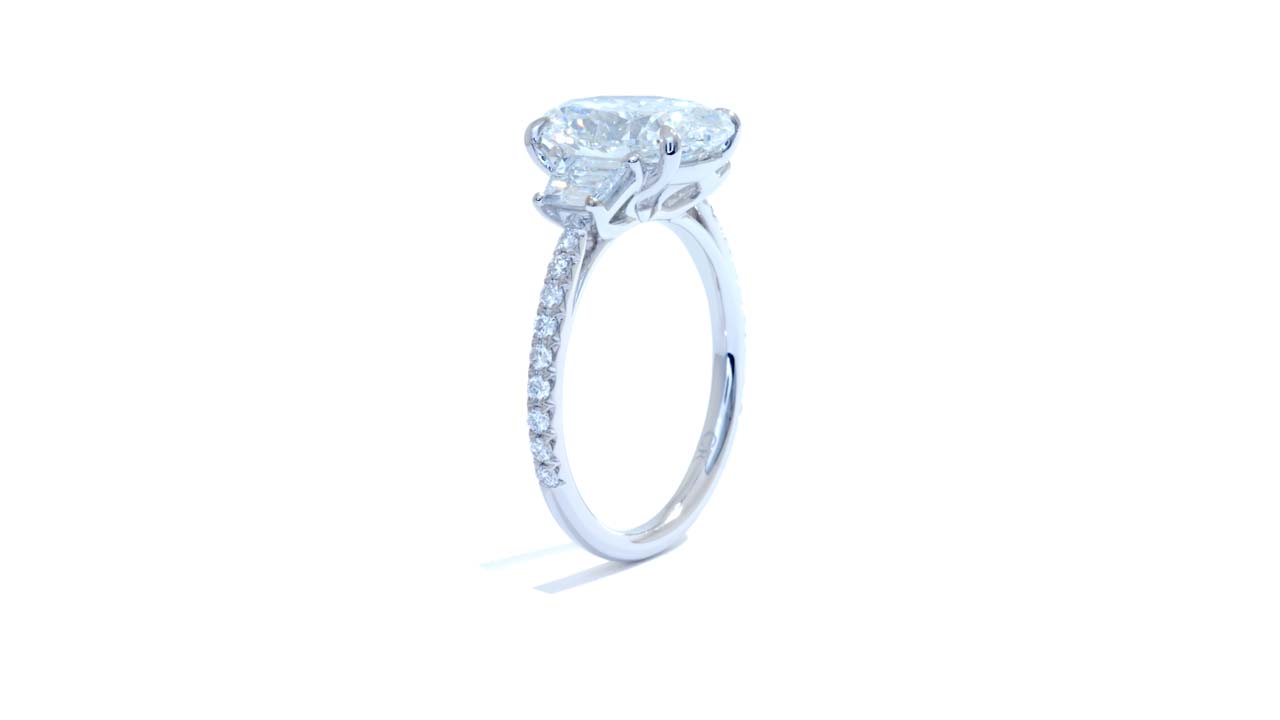 jb5768_lgd1271 - Three Stone Diamond Engagement Ring at Ascot Diamonds