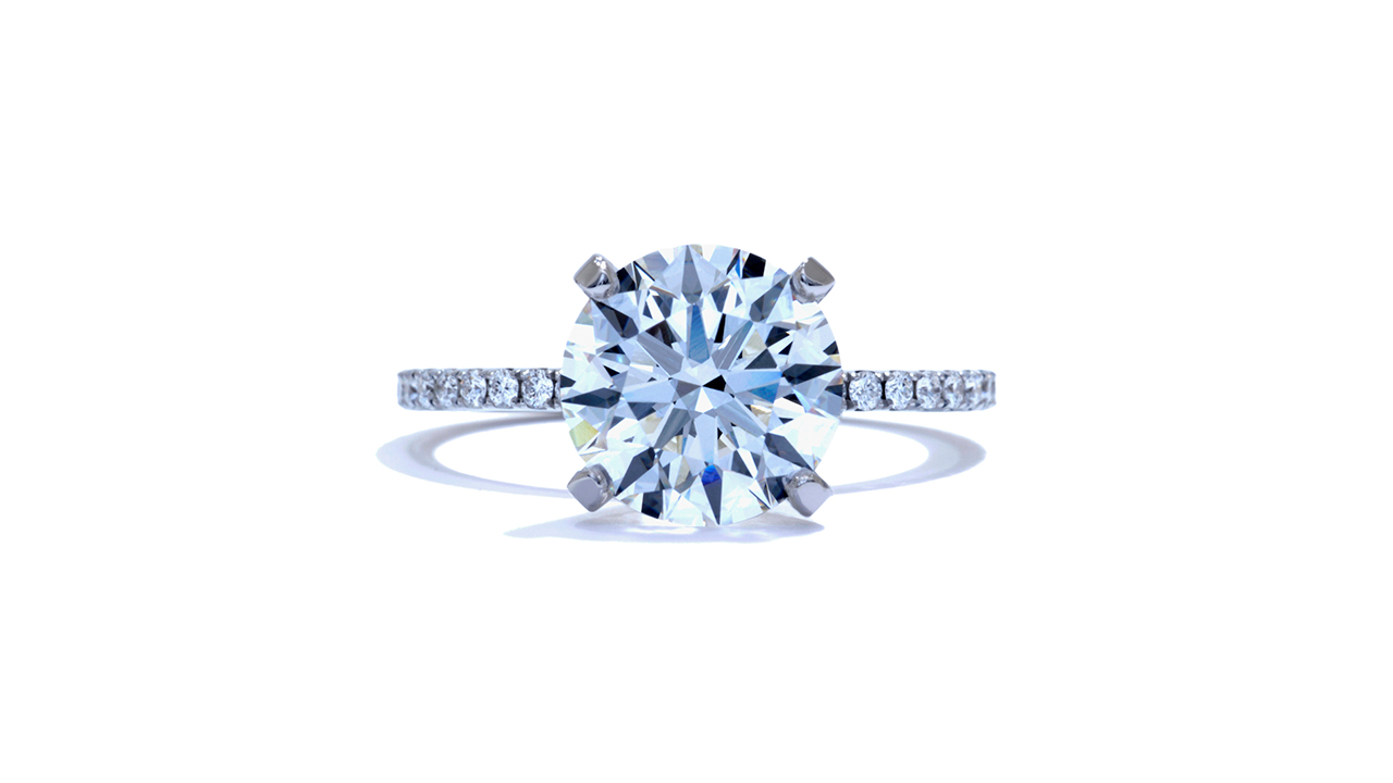 jb5915_lgdp3175 - Lab Created Round Engagement Ring at Ascot Diamonds