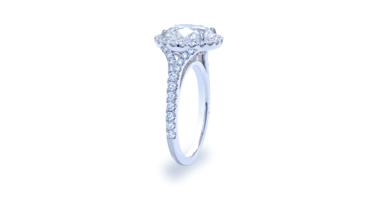 jb6393_lgdp3712 - 2 ct. Round Halo Split Band Engagement Ring at Ascot Diamonds