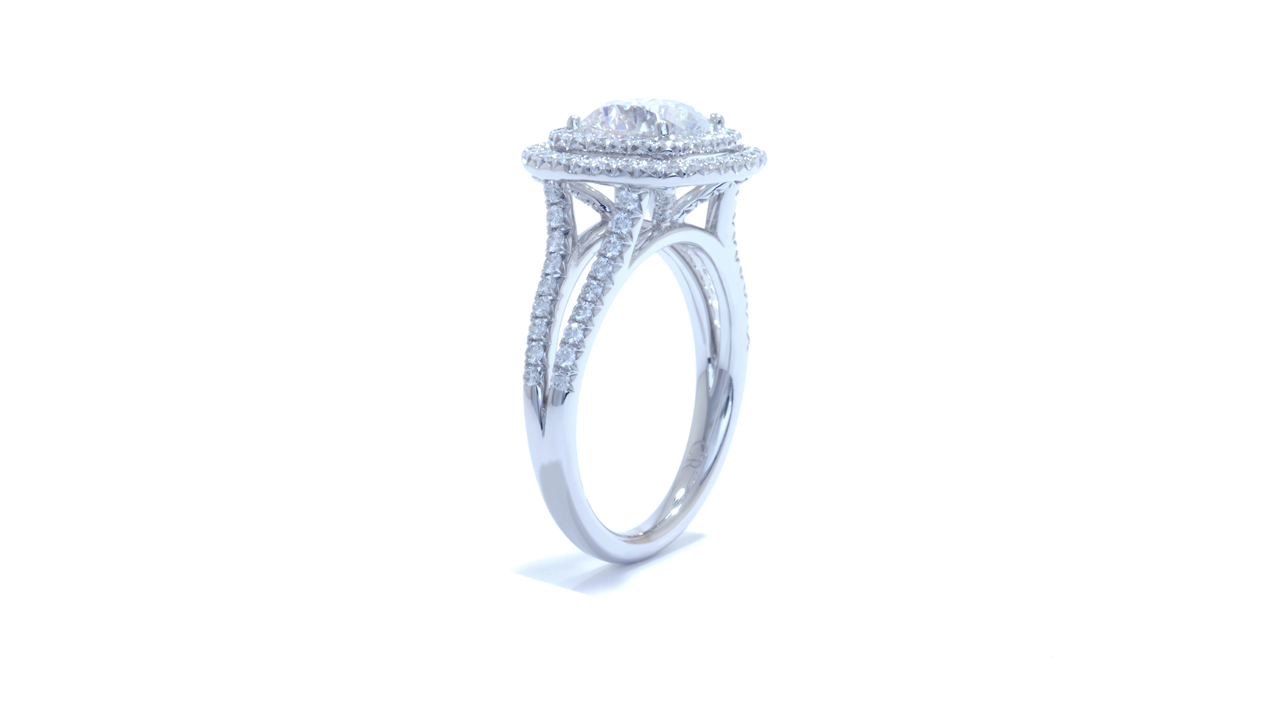jb6683_lgdp1039 - Double Cushion Shaped Halo Ring at Ascot Diamonds