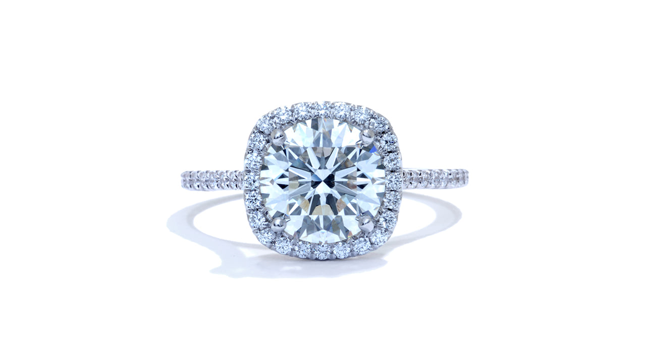 jb6900_lgdp3838 - 1.9ct Round Cut Halo Engagement Ring at Ascot Diamonds
