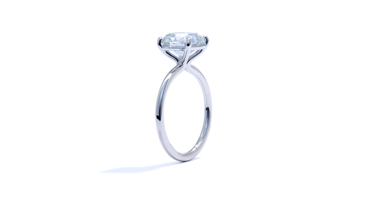 jb7171_lgd2799 - 2.7 ct Antique Cushion Engagement Ring at Ascot Diamonds