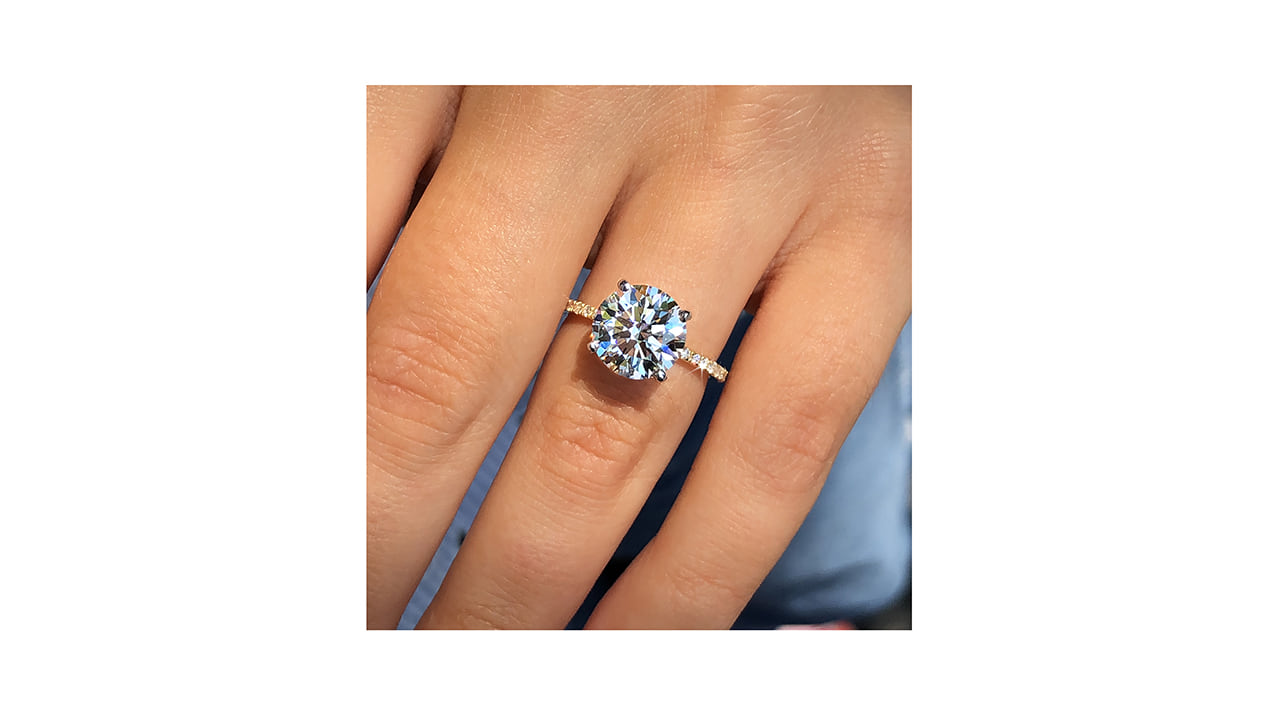 jb7412_lgdp4270 - 3.30 ct. Round Engagement Ring at Ascot Diamonds