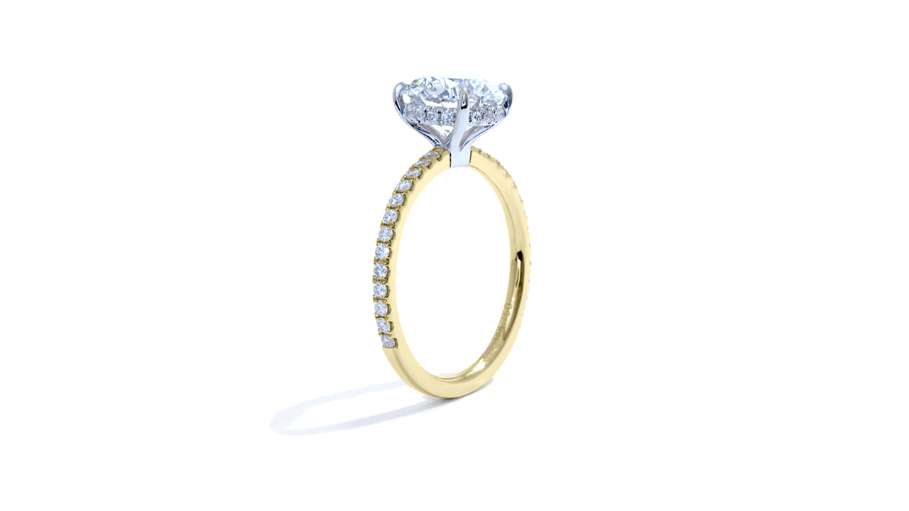 jb7418_lgdp3673 - 2.8ct Round Cut Hidden Halo Solitaire Ring at Ascot Diamonds