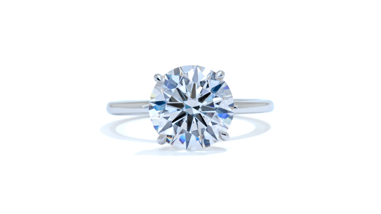 jb7548_lgdp2296 - 2.8 carat Round Cut Solitaire Ring at Ascot Diamonds