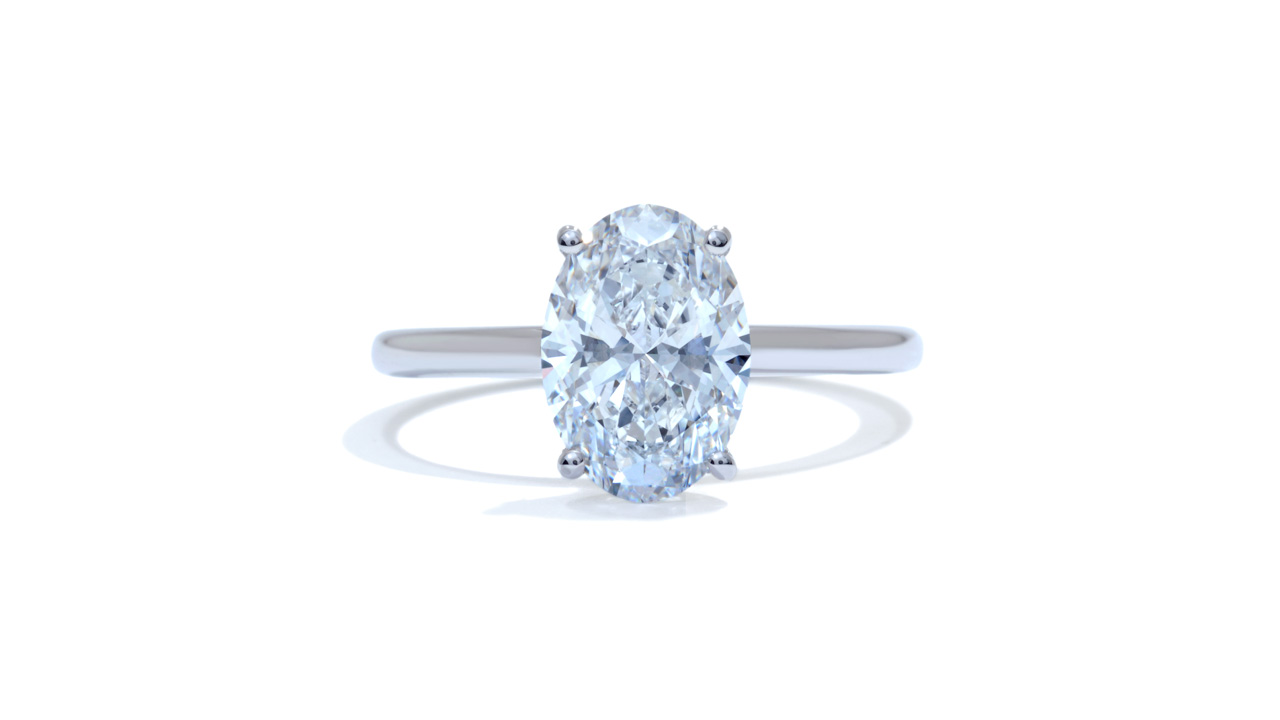 jb7565_lgdp4455 - 2.5 ct. Oval Solitaire Engagement Ring at Ascot Diamonds