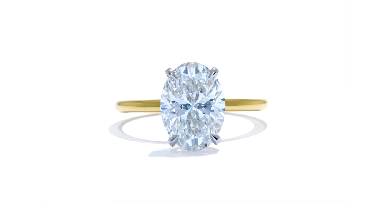 jb7570_lgd2134 - 2.6 ct. Oval Lab Grown Solitaire at Ascot Diamonds