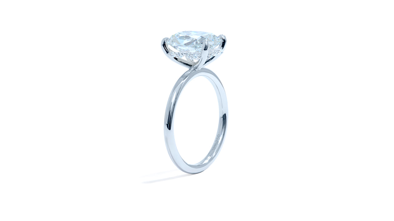 jb7578_lgdp1880 - Antique Cushion Cut Engagement Ring 3ct at Ascot Diamonds