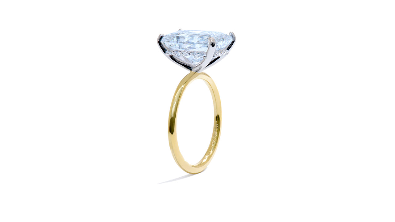 jb7682_lgdp1363 - 5ct Radiant Cut Hidden Halo Engagement Ring at Ascot Diamonds