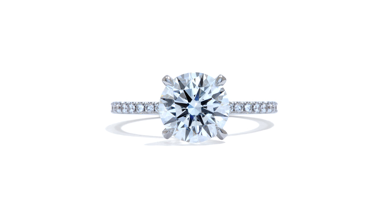 jb7922_lgdp3814 - 2 carat Round Cut Solitaire Engagement Ring at Ascot Diamonds