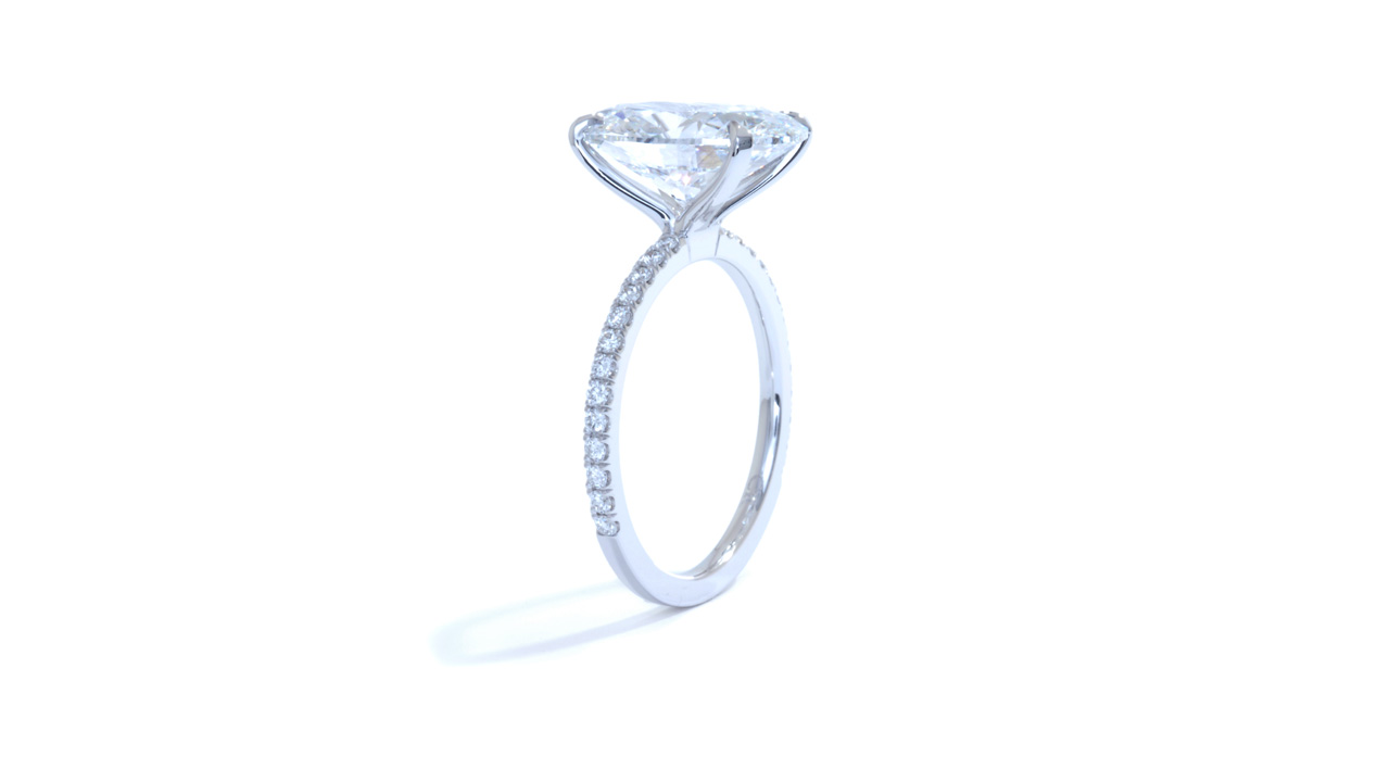 jb7932_lgd1745 - 4 carat Oval Cut Diamond Ring at Ascot Diamonds