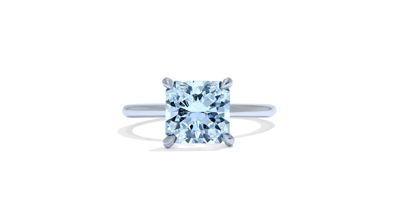 jb8562_lgdp2994 - 2.72ct Square Cut Radiant Engagement Ring at Ascot Diamonds