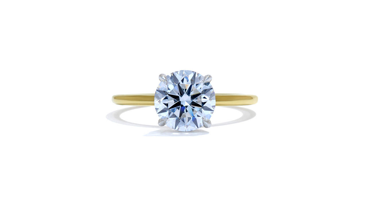 jb8596_lgdp2751 - 1.63ct Round Cut Diamond | Hidden Halo Ring at Ascot Diamonds