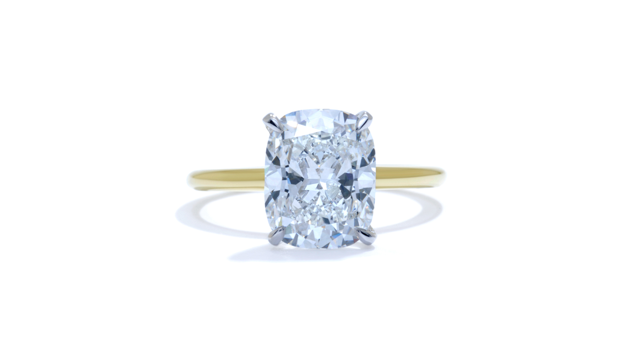 jb8727_lgd2537 - Elongated Cushion Cut Engagement Ring at Ascot Diamonds