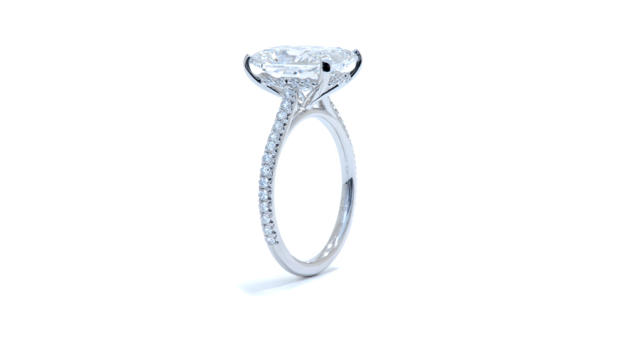 jb8901_lgd2424 - 3.2 carat Radiant Engagement Ring at Ascot Diamonds