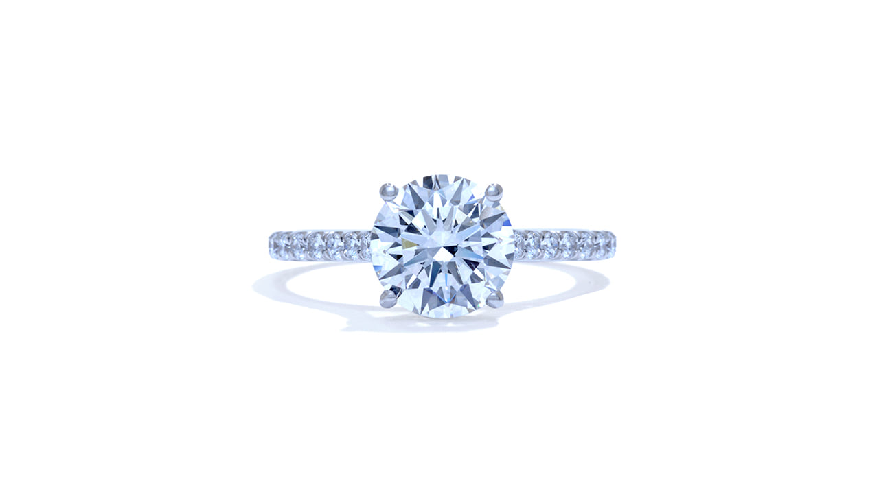 jb9016_lgdp3102 - 1.7ct Round Cathedral Style Engagement Ring at Ascot Diamonds
