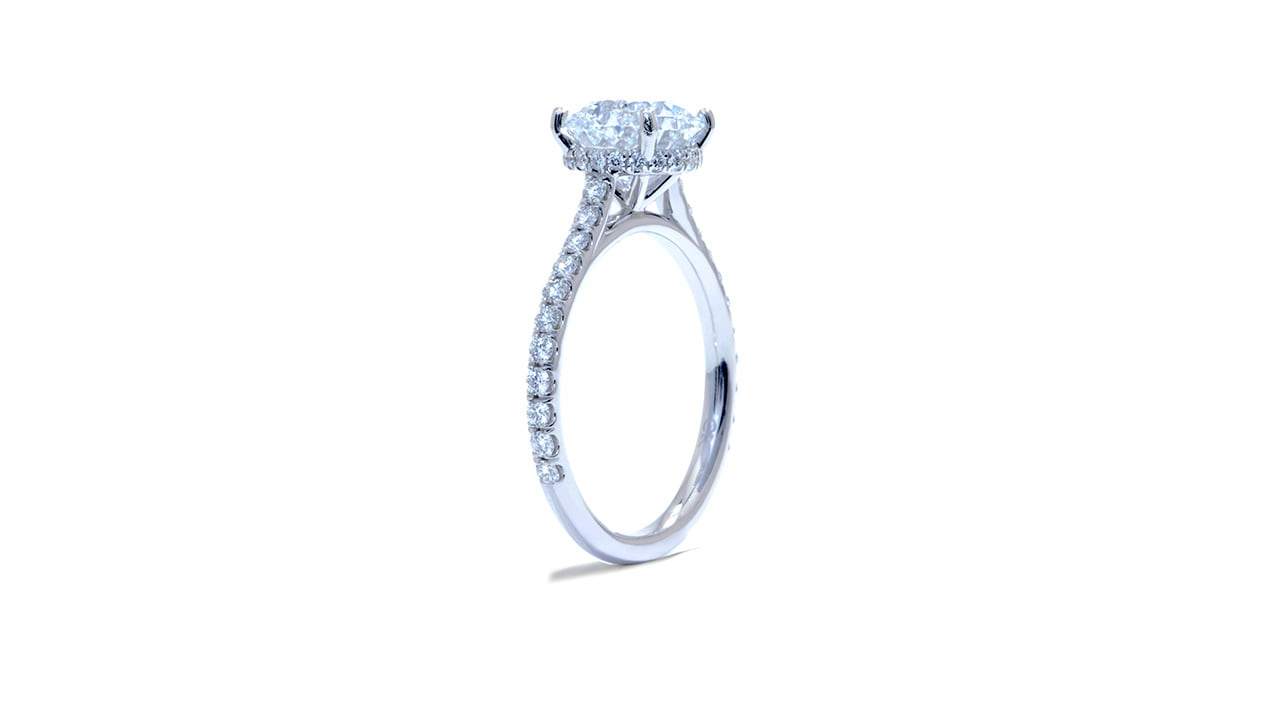 jb9017_lgd1566 - 2ct Round Cut Hidden Halo Engagement Ring at Ascot Diamonds