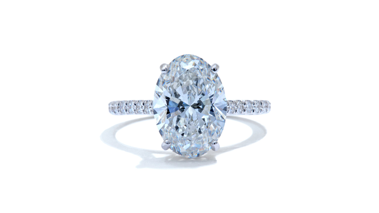 jb9031_lgd2828 - 3.5 carat Oval Diamond Solitaire at Ascot Diamonds