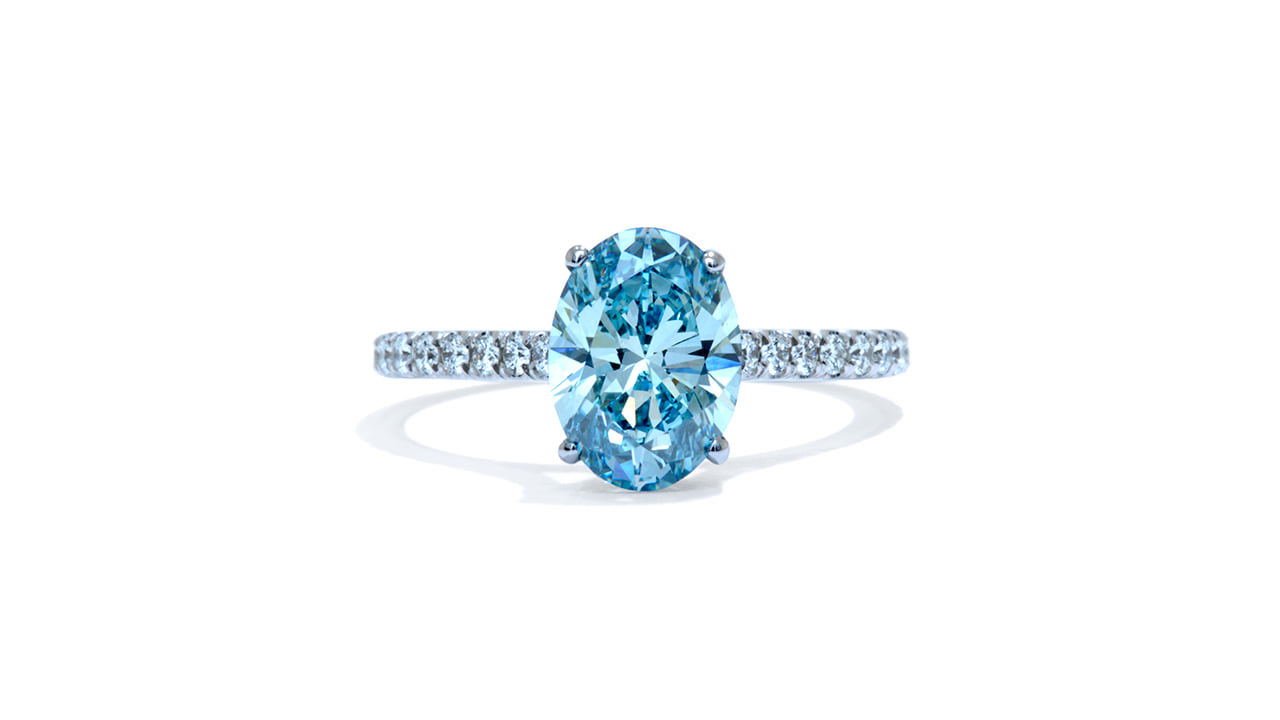 jb9034_lgdp1508 - Cathedral Style Hidden Halo Engagement Ring at Ascot Diamonds