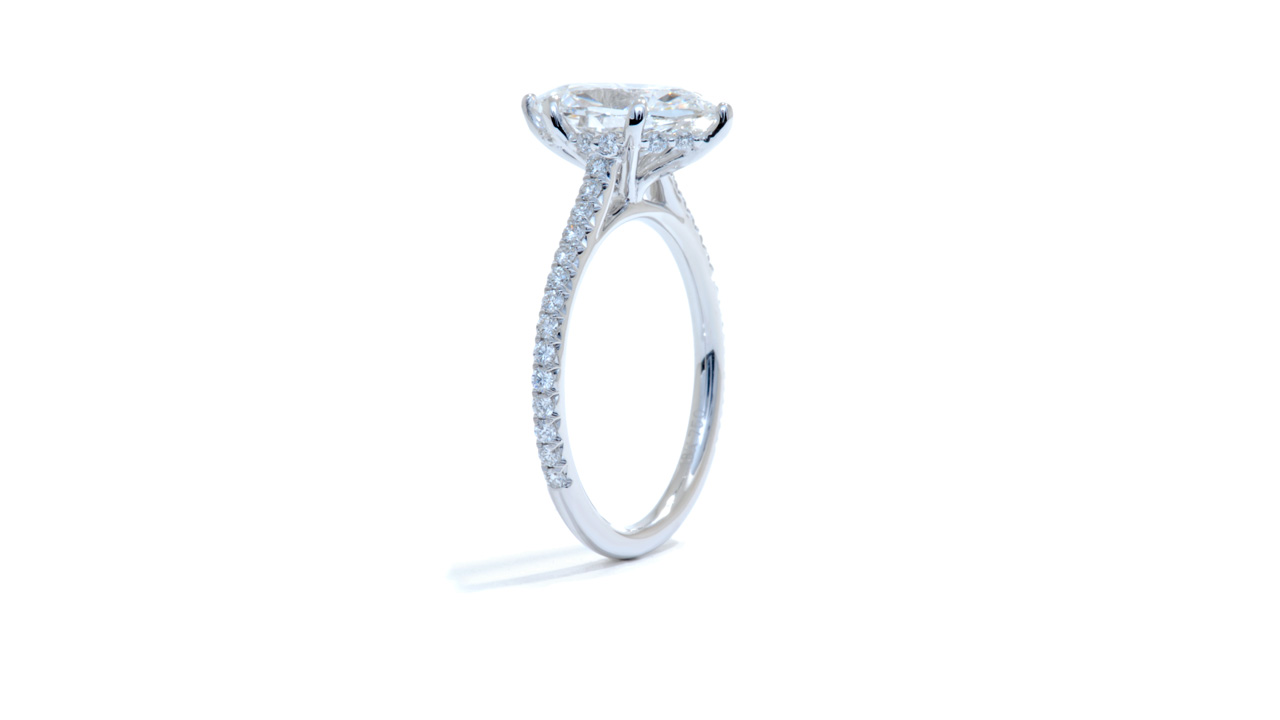 jb9462_lgdp1055 - Hexagonal Diamond Engagement Ring at Ascot Diamonds