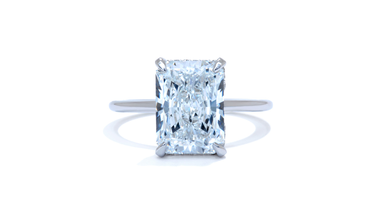 jb9619_lgdp1834 - Radiant Engagement Ring | Hidden Halo at Ascot Diamonds