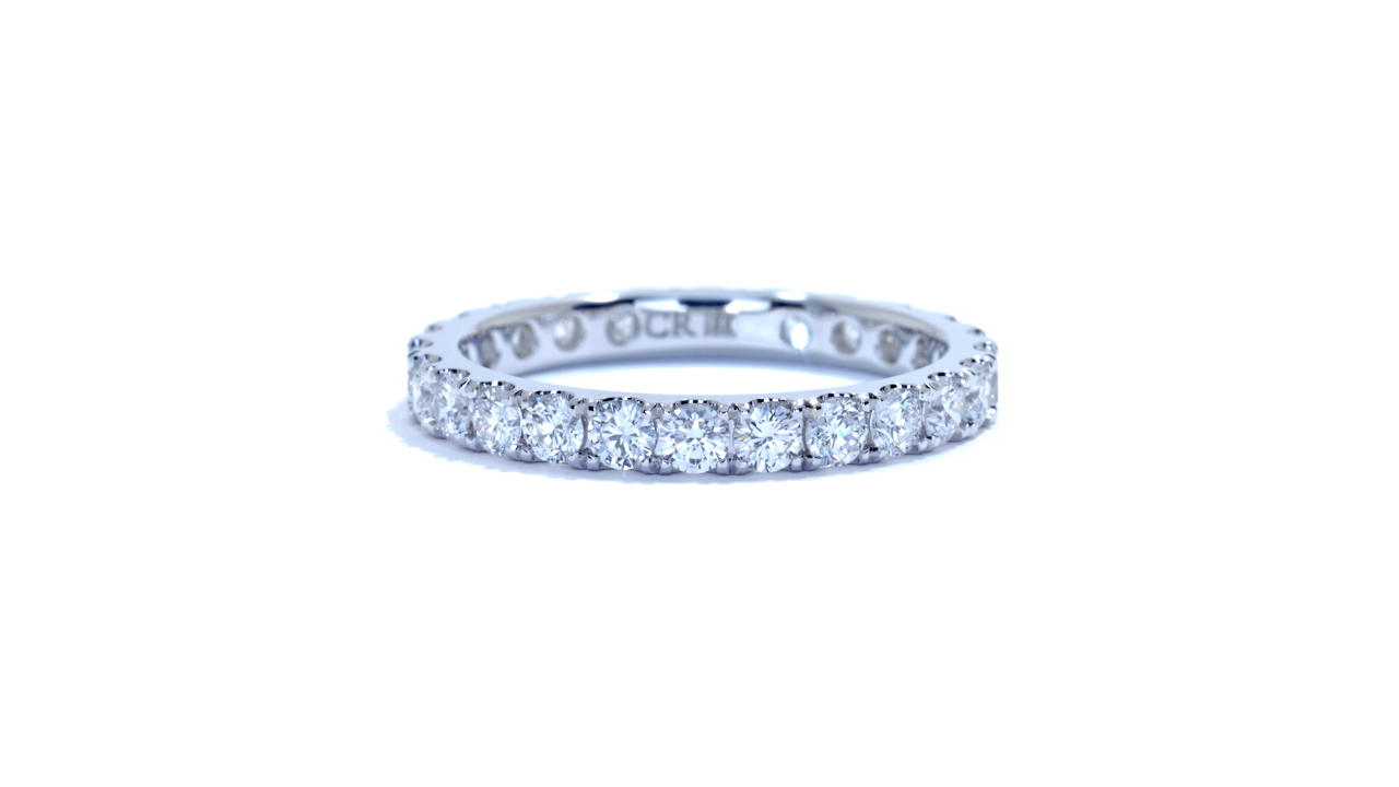 jc1137 - Diamond Eternity Wedding Ring | 2.70mm width at Ascot Diamonds