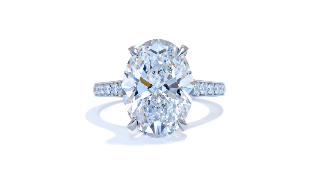 jc1238_lgdp1377 - 6.5 carat Oval Diamond Engagement Ring at Ascot Diamonds