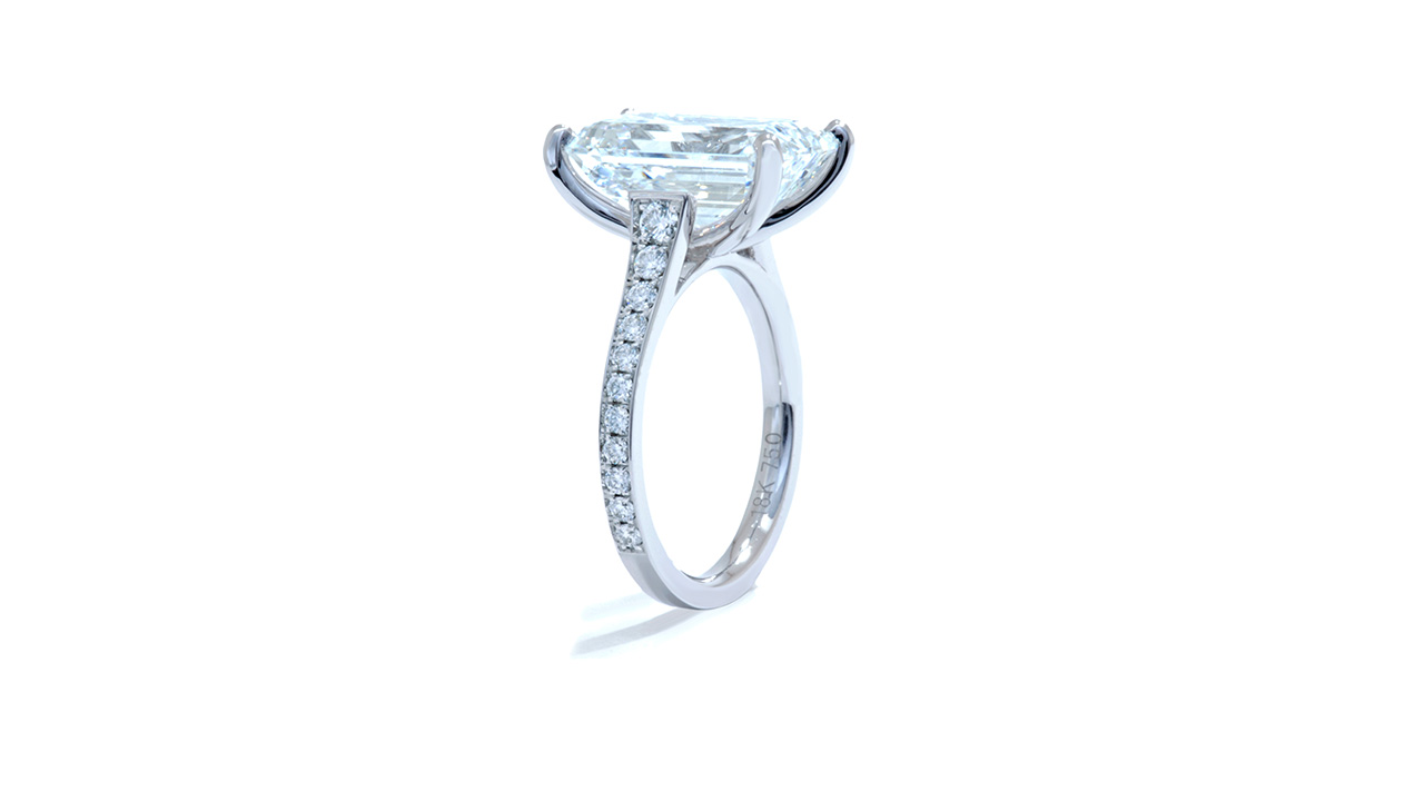 jc1238_lgdp1692 - 5.3 ct. Emerald Diamond Engagement Ring at Ascot Diamonds