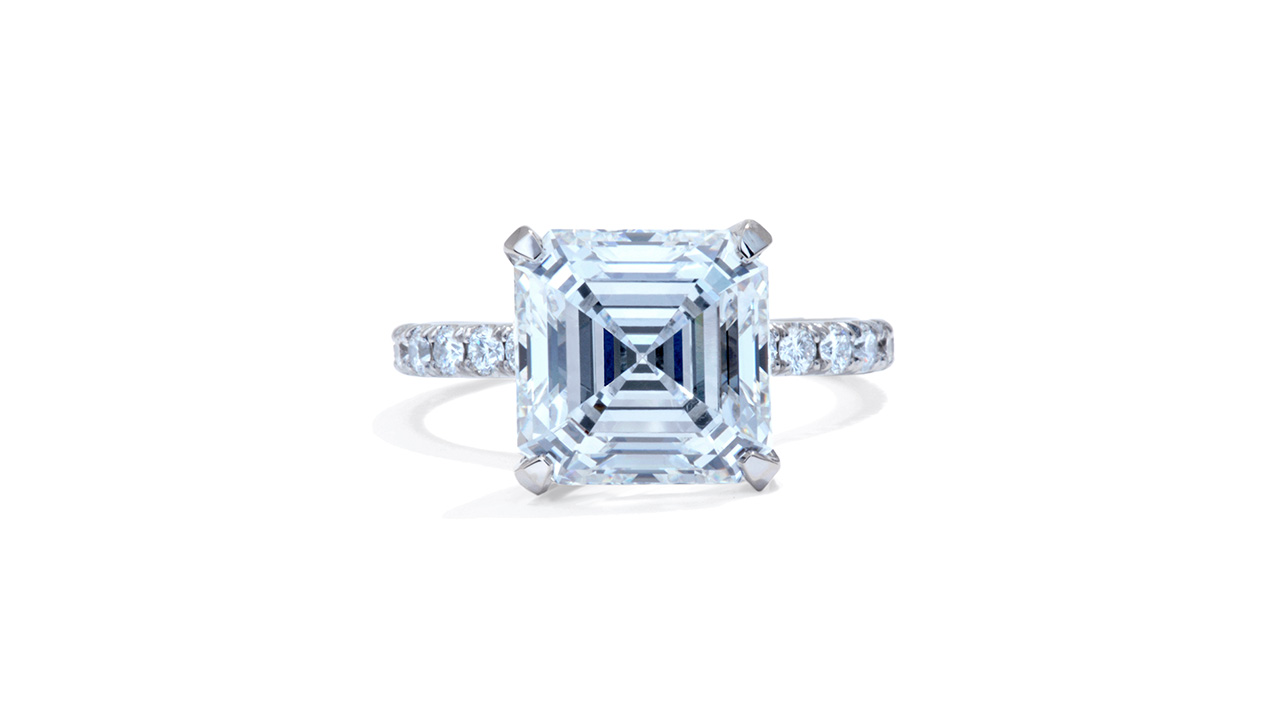 jc1243_lgdp1221 - 5.5 carat Asscher Solitaire Engagement Ring at Ascot Diamonds