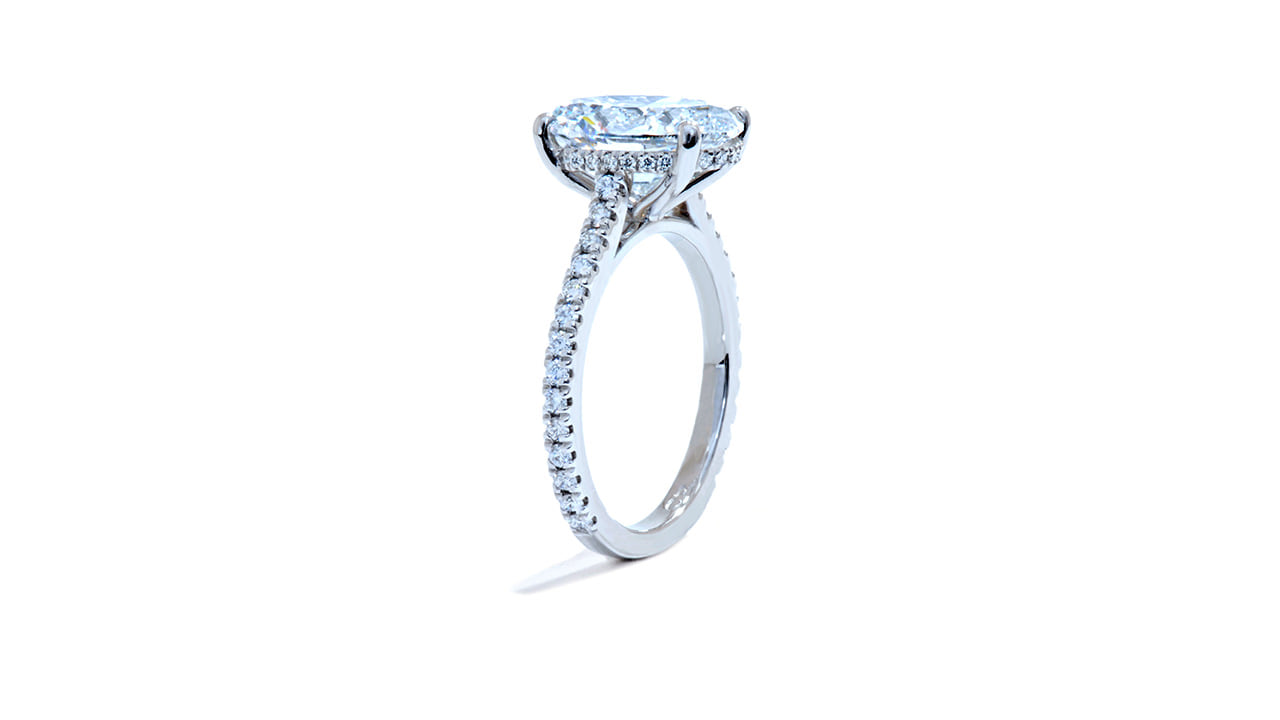 jc1425_lgdp2568 - 3.2 carat Oval Engagement Ring at Ascot Diamonds