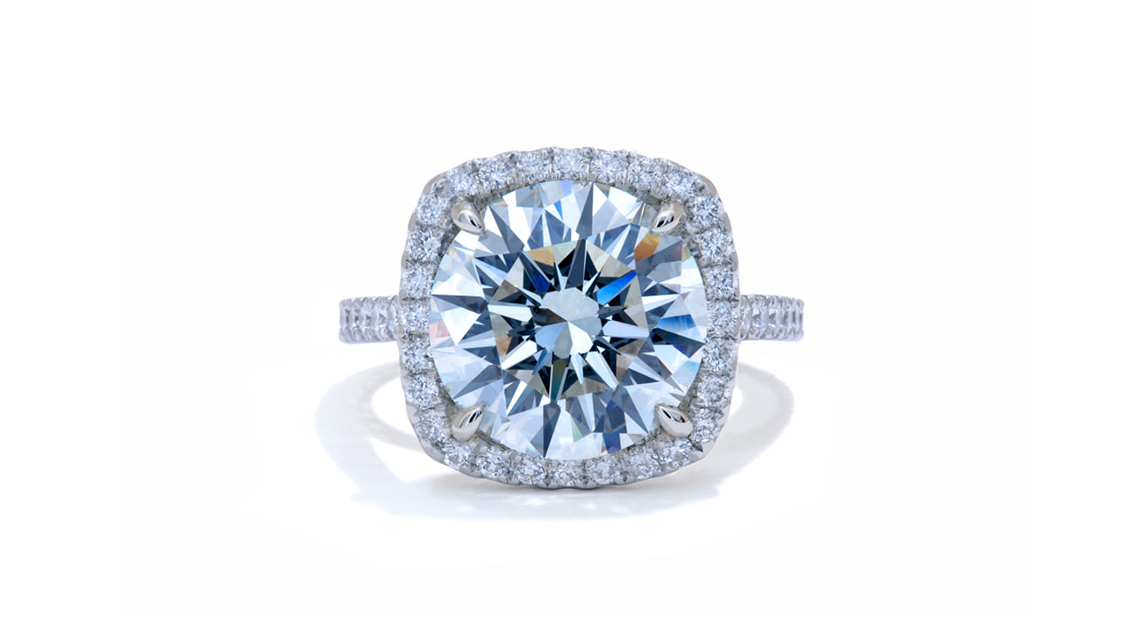 jc1723_d7389 - 6.8ct Round Cut Halo Style Engagement Ring at Ascot Diamonds