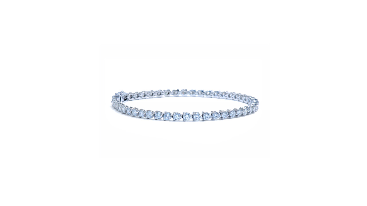 jc1797 - Diamond Tennis Bracelet | 3 Prong at Ascot Diamonds